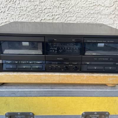 Vintage Technics RS-TR157 Stereo Double Cassette Deck 90s For Parts Or Repair image 2