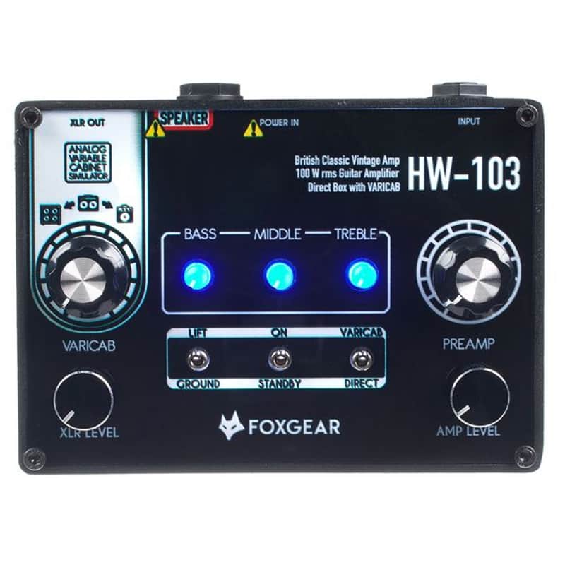 Foxgear HW-103 Miniamp/Direct Box ("Hiwatt" British Clean Pedal Platform) image 1