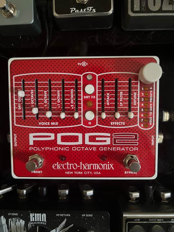 Electro-Harmonix POG2 Polyphonic Octave Generator 2009 - Present - Red / White image 1