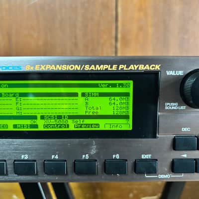 Roland XV-5080 128-Voice Synthesizer Module New internal battery w/ SIMM image 5