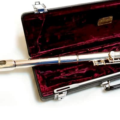 Buffet Crampon 228 Flute Silver Plated Model 861 Cooper Scale