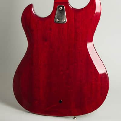 Hagstrom H-8 8-String Bass Solid Body Electric Bass Guitar (1968), ser. #723558, period chipboard case. image 4