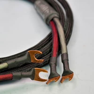 Zu Audio WAX 8' Pair of Audiophile Speaker Cables 2007 - Black image 4