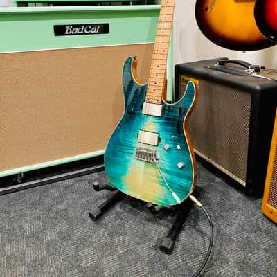 Tom Anderson Angel in Teal Wakesurf with Maple Binding image 1