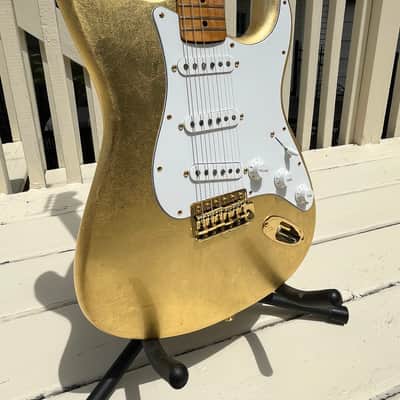Gold Leaf Stratocaster image 15