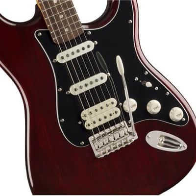 Fender Squier Classic Vibe '70s Stratocaster HSS Electric Guitar, Walnut image 3