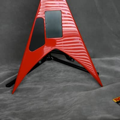 Jackson custom shop double Rhoads V Robbin Crosby 2004 Red image 5