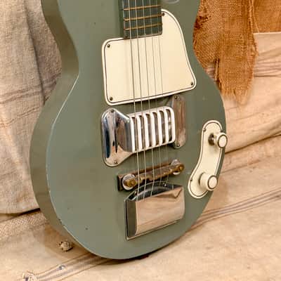 Teisco J-2 (Slide Guitar) ~1956 - Grey image 3