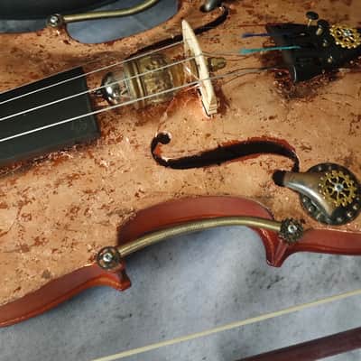 Steampunk Violin "The Duke of Diamonds" image 5