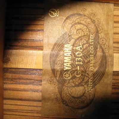 Yamaha G 130A Classical Guitar Nippon Gakki MIJ  60s Natural image 3