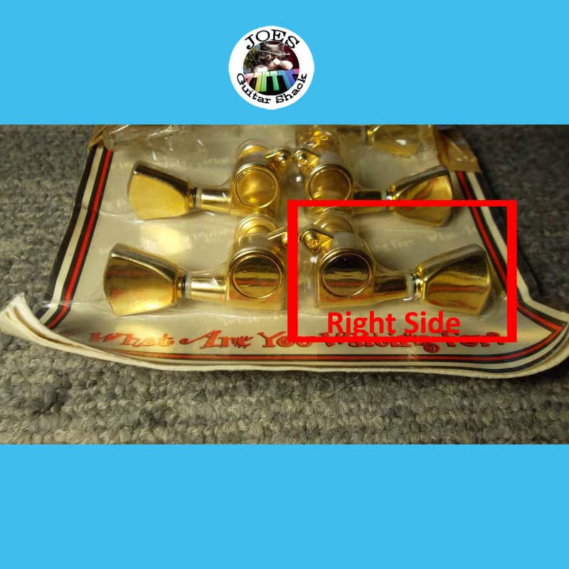 1990's Original Epiphone Les Paul Electric Guitar Rare 45-Deg Mount Keystone Right Side Gold Tulip Tuner NOS! image 1