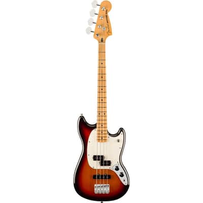FENDER - Player II Mustang Bass PJ  Maple Fingerboard  3-Color Sunburst - 0140492500 image 3