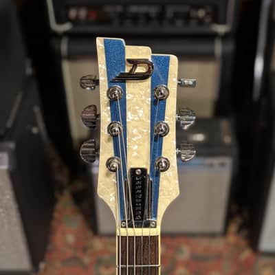 Duesenberg Fullerton Elite Series Semi-Hollow Electric Guitar 2010s - Catalina Blue image 5