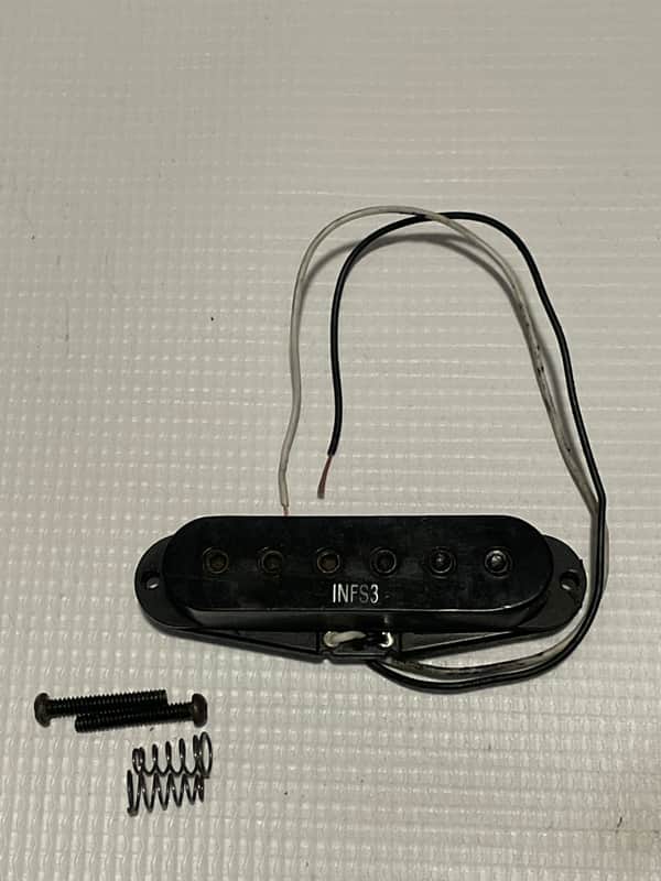 2010's Ibanez RG Series INFS3 Black Middle Single Coil Guitar Pickup 5.93k image 1