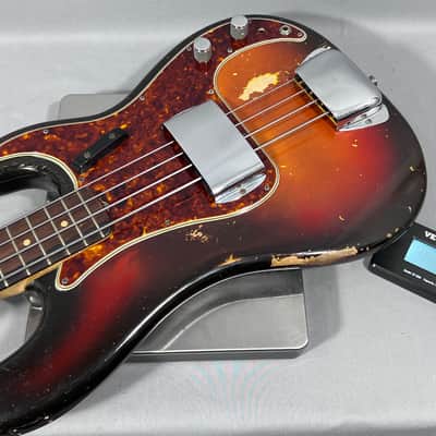 1961 Fender Precision Bass Sunburst w/ Rosewood Fingerboard image 22