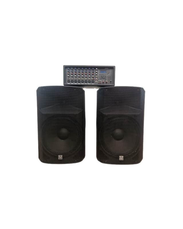 SubZero SZPA-815 - PA Speaker - Black - Very Good w/ Original Box image 1