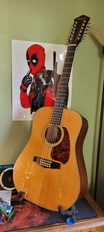 Ibanez V302 12-String Acoustic Guitar (Japan 1986) image 1