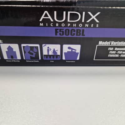 Audix F50CBL Handheld Cardioid Dynamic Microphone - Black image 3