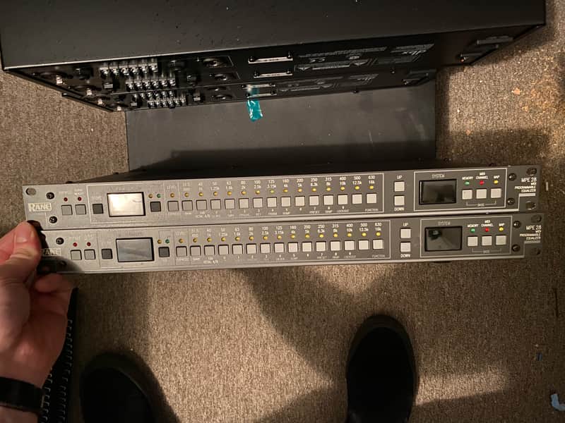 Rane MPE-28 MIDI Programable Equalizer Analog ADA image 1
