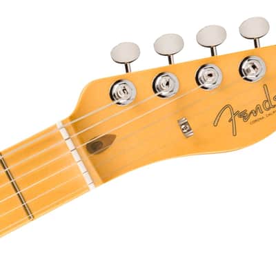 Fender American Professional Classic Telecaster Electric Guitar, Maple Fingerboard, Faded Lake Placid Blue image 4