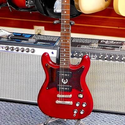 2022 Epiphone Wilshire P-90 Electric Guitar w/Case! Cherry Finish! VERY NICE!!! image 2