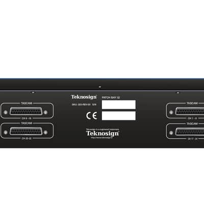 Teknosign PBA 32 C 32-Channel Combo Patchbay image 2