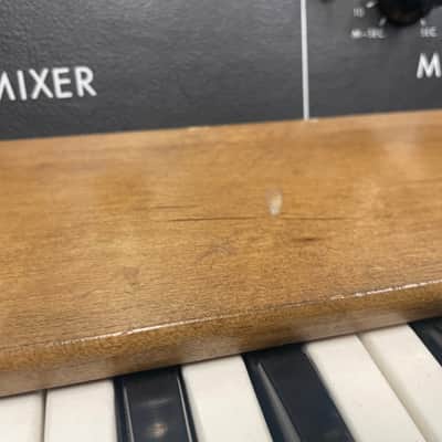 Mid 70s Vintage Moog Minimoog Model D • Early Serial #5233 • Original Walnut • Kenton Pro Solo Mk3 image 11