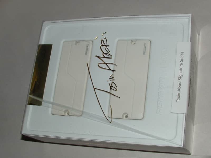 Fishman PRF-MS7-TW2 Fluence Tosin Abasi 7-String Modern Humbucking Pickup Set (White)  New image 1