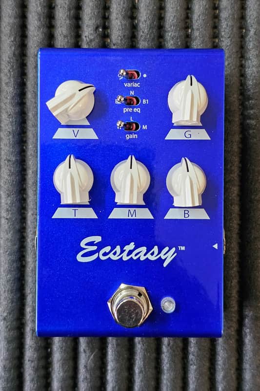 Bogner Ecstasy Blue Mini Overdrive 2018 - Blue image 1