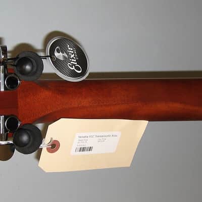 Yamaha FGC-TA TransAcoustic Cutaway Acoustic Electric Dreadnought Guitar - Natural image 10