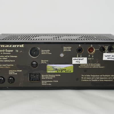 Dynacord Echocord S75 tape echo completely overhauled and wet out only mod ! image 7