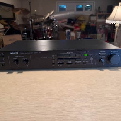 Nikko Beta 30 Stereo Preamplifier Japan FRESH Service V Rare Red Faceplate 🔥🎶 image 2