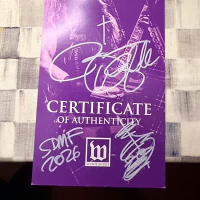 MXR ZAKK SABBATH LIMITED EDITION Signed Overdrive 0014 & WYLDE AUDIO 50w Purple AMP LIMITED EDITION #170/300 image 10