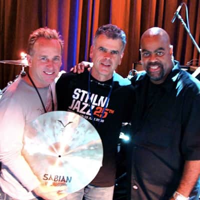 Russ McKinnon's Tower of Power, Sabian - 14" AA Fusion Hi Hats 1684g, 1088g image 3