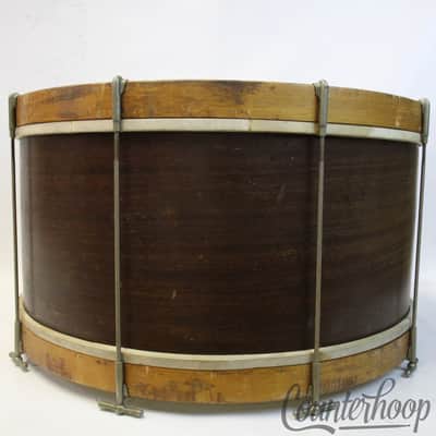 *Ludwig&Ludwig 25 3/8" Bass Drum 3Ply African Mahogany Vintage 20s+Calf Heads 26 image 7
