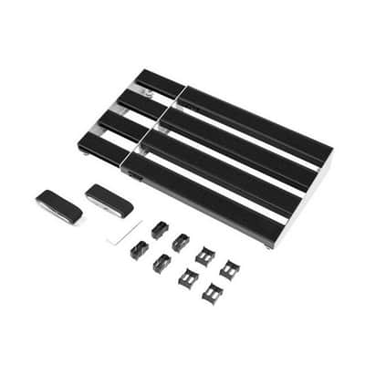 D'Addario PW-XPNDPB-02 XPND 2 Expandable Pedalboard – Large 4-Rail Guitar Effects Pedal Board image 1