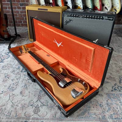 Used Fender Custom Shop 1966 Precision Bass Journeyman Relic - Aged Natural OHSC image 9