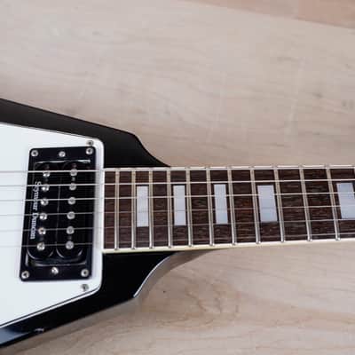 Edwards V E-FV-120D 1990s Black Seymour Duncan Pickups ESP Made in Japan MIJ w/ Bag image 6