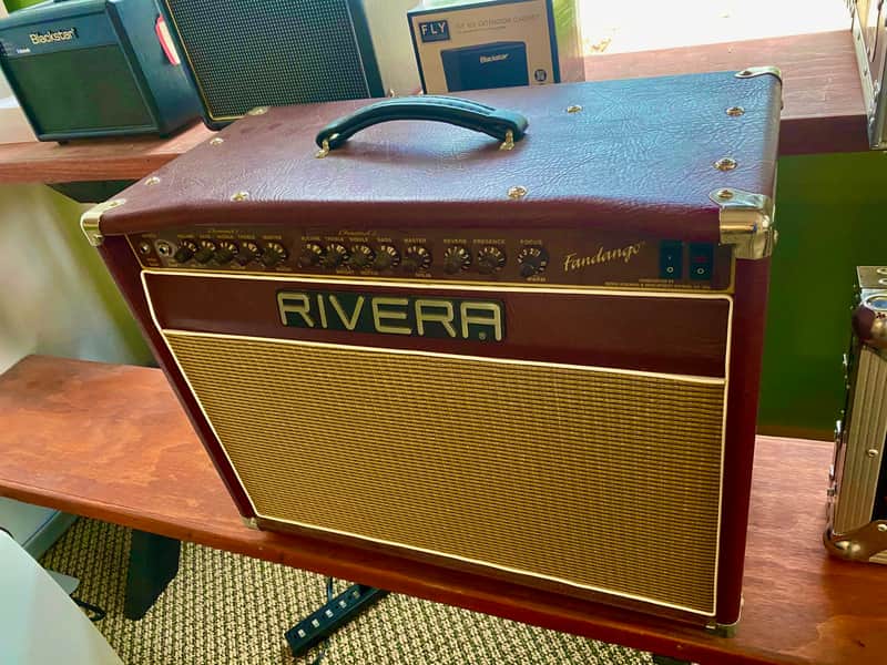 RIVERA Fandango 55 Burgundy 1x12 Tube Boutique Amplifier image 1