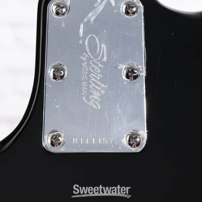 Sterling By Music Man StingRay RAY4 Bass Guitar - Black (RAY4Bkd1) image 4