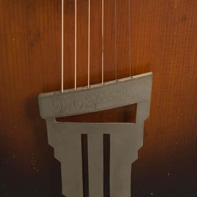 Epiphone Deluxe Arch Top Acoustic Guitar (1931), ser. #5016, black hard shell case. image 13