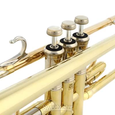 Bach 19072XU Stradivarius Professional Bb Trumpet - 72 French Bell - Unlacquered (BA19072XUd1) image 2