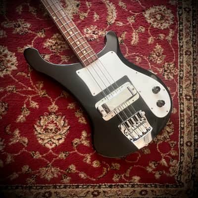 1974 Rickenbacker 4000 - Jetglo - With original Tole Case image 4