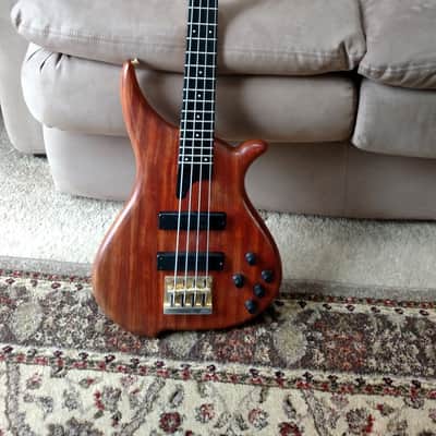 Greg Lake Tune Guitar Technologies King Bass TWB-4BB 1983 Mahogany image 5