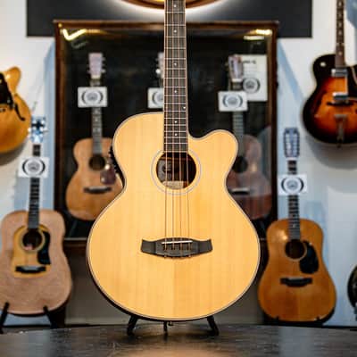 2019 Tanglewood DBT AB BW Acoustic Bass, Discovery series natural image 2