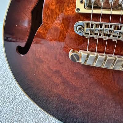 Ibanez AM205AV 1982 - Antique Violin image 6