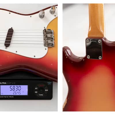 1961 Fender Musicmaster in Sunburst 5.8lbs image 8