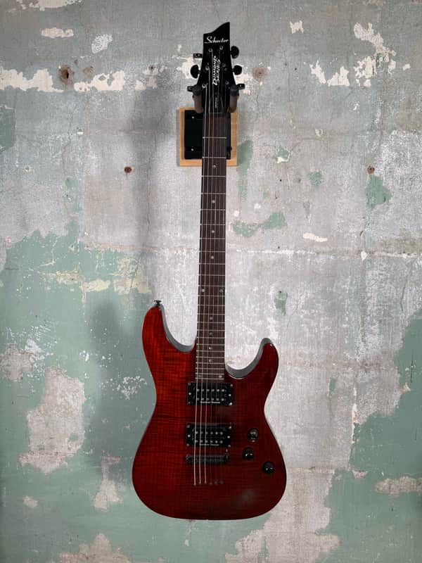 Schecter Diamond Series Gryphon 2005 - See-Thru Brown image 1