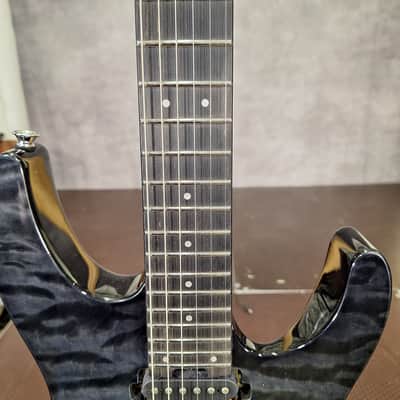 Charvel Pro-Mod Plus Dinky DK24 HH 2PT E QM 2026 - Present - Midnight Ocean 7.3 pounds image 4