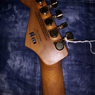 MINT!! Charvel Pro-Mod DK24 HSH 2PT CM Caramelized Maple Neck Mystic Blue 7.4lbs! / Authorized Dealer SAVE image 24